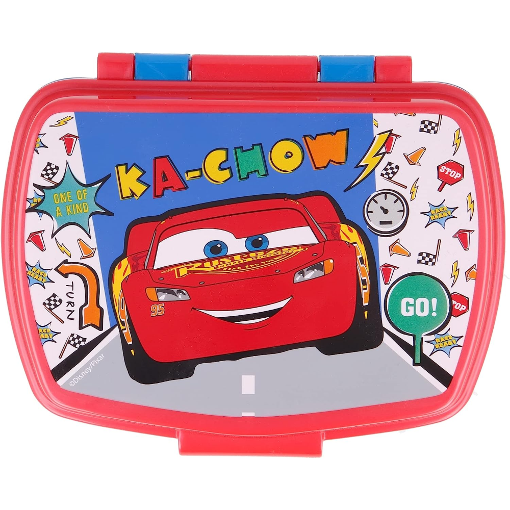 Portamerenda Cars DISNEY Saetta Mcqueen Porta Pranzo Scuola Tempo Libero CM 17x14x6 - 51574