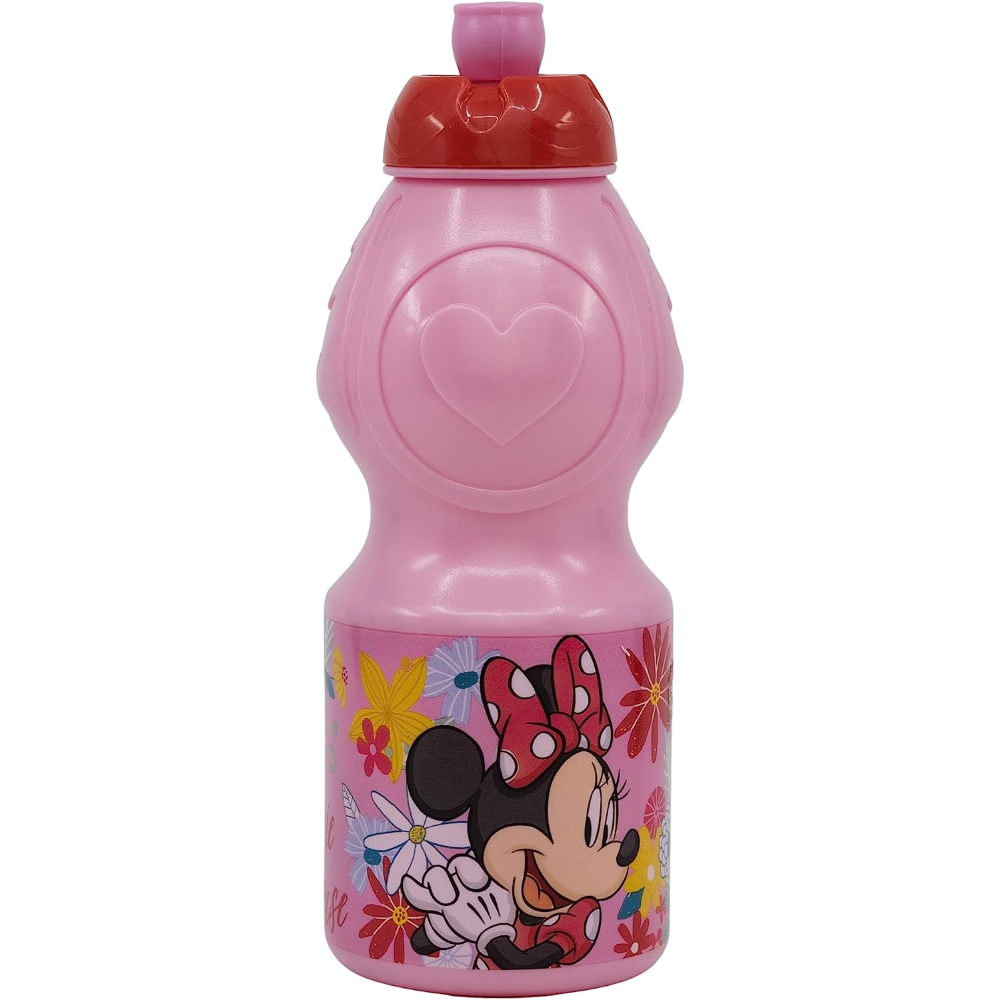 Borraccia Minnie DISNEY Sport Plastica con Beccuccio Ml. 400 - 74432