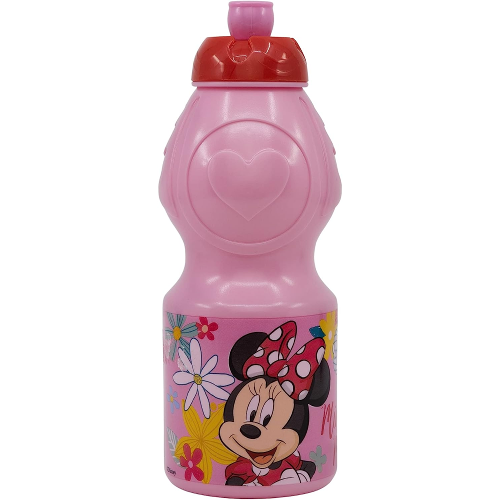 Borraccia Minnie DISNEY Sport Plastica con Beccuccio Ml. 400 - 74432