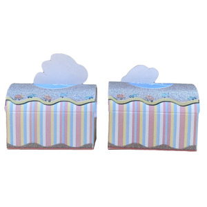 Bomboniere DISNEY Scatoline Porta Confetti Minnie e Paperina New Cm. 7.5x7x4