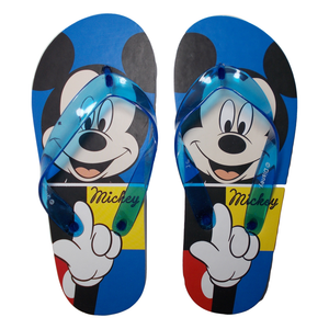 Infradito Ciabatte Mare Topolino DISNEY Dal 27 Al 34 -  D09982/3 Azzurra Dito Alzato