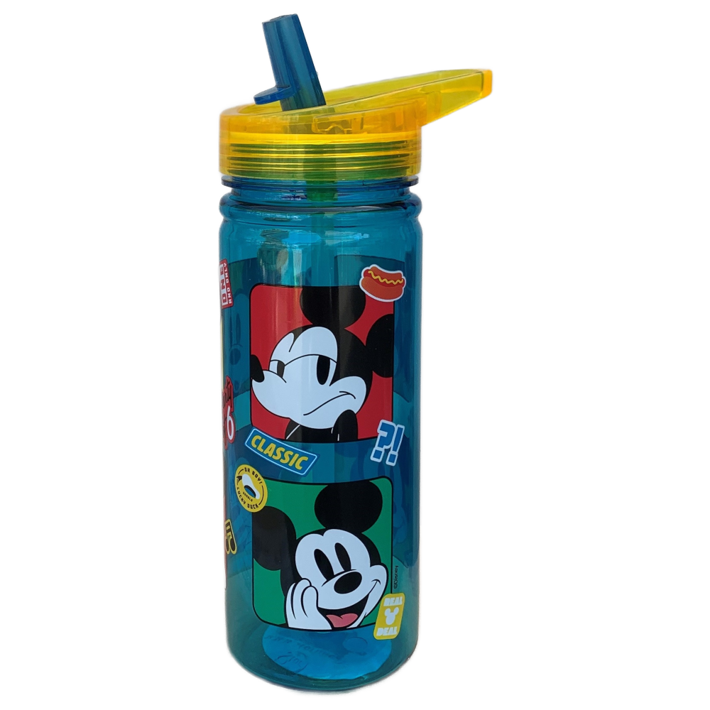 Borraccia Topolino DISNEY in Tritan con Beccuccio Ripiegabile Ml. 580 - 74333