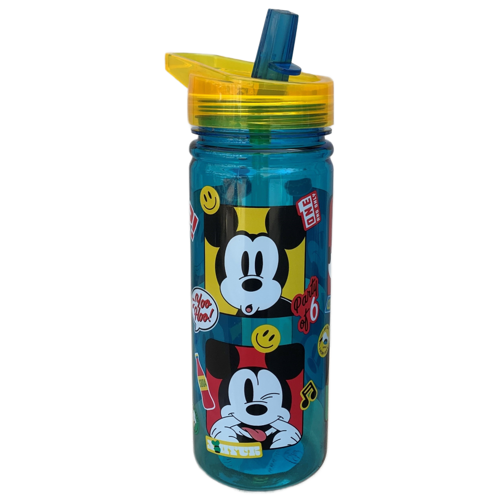 Borraccia Topolino DISNEY in Tritan con Beccuccio Ripiegabile Ml. 580 - 74333