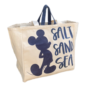 Borsa con Manici Topolino DISNEY Shopper Borsa Mare Tempo Libero - D07661mc