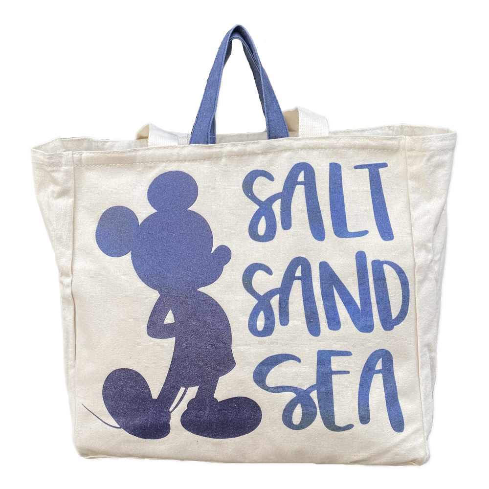 Borsa con Manici Topolino DISNEY Shopper Borsa Mare Tempo Libero - D07661mc