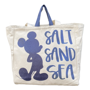 Borsa con Manici Topolino DISNEY Shopper Borsa Mare Tempo Libero - D07661mc
