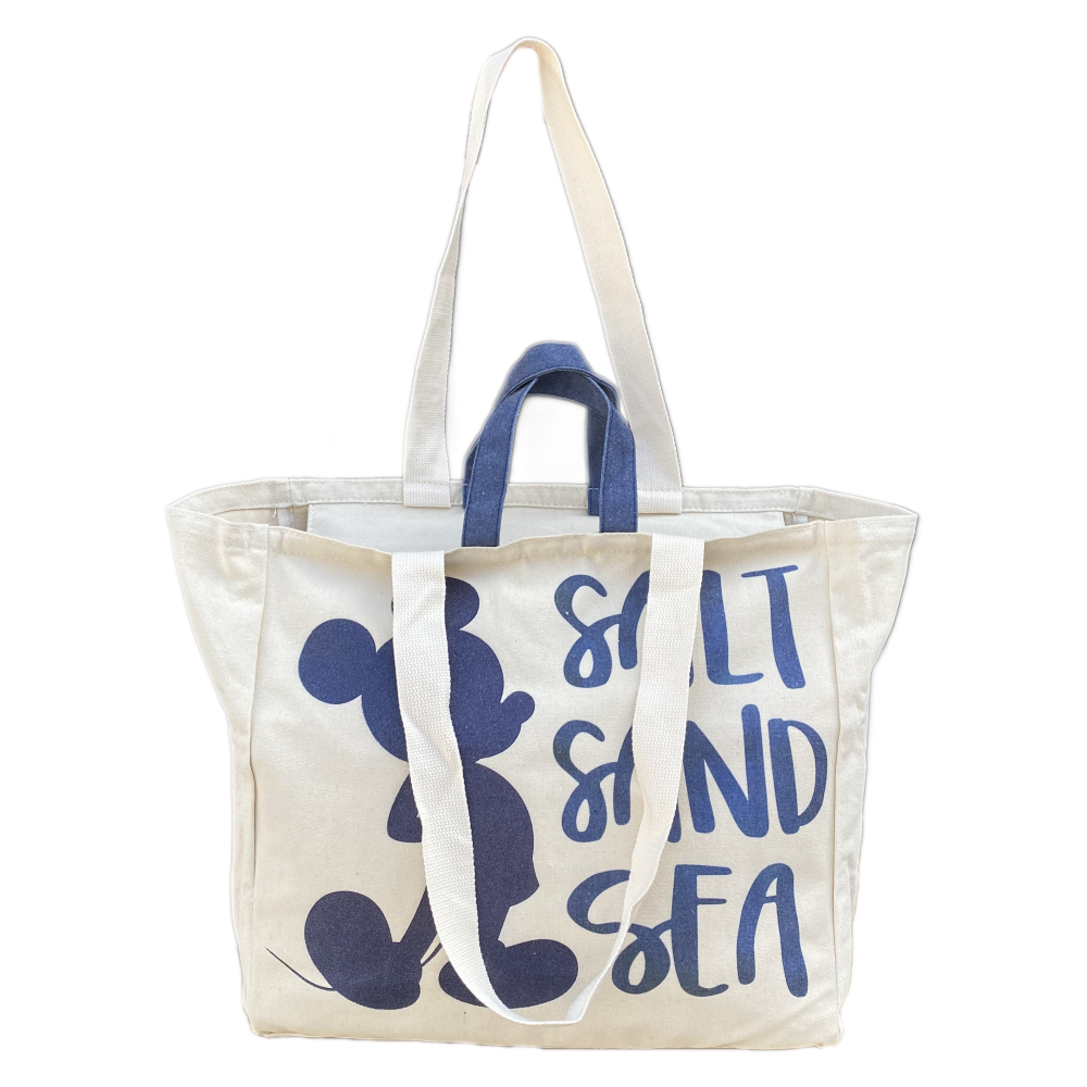 Borsa con Manici Topolino DISNEY Shopper Borsa Mare Tempo Libero - D07661mc