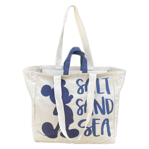 Borsa con Manici Topolino DISNEY Shopper Borsa Mare Tempo Libero - D07661mc