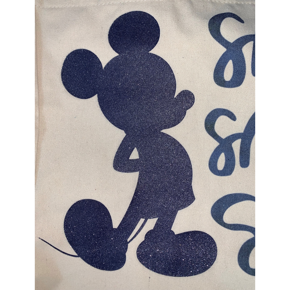 Borsa con Manici Topolino DISNEY Shopper Borsa Mare Tempo Libero - D07661mc
