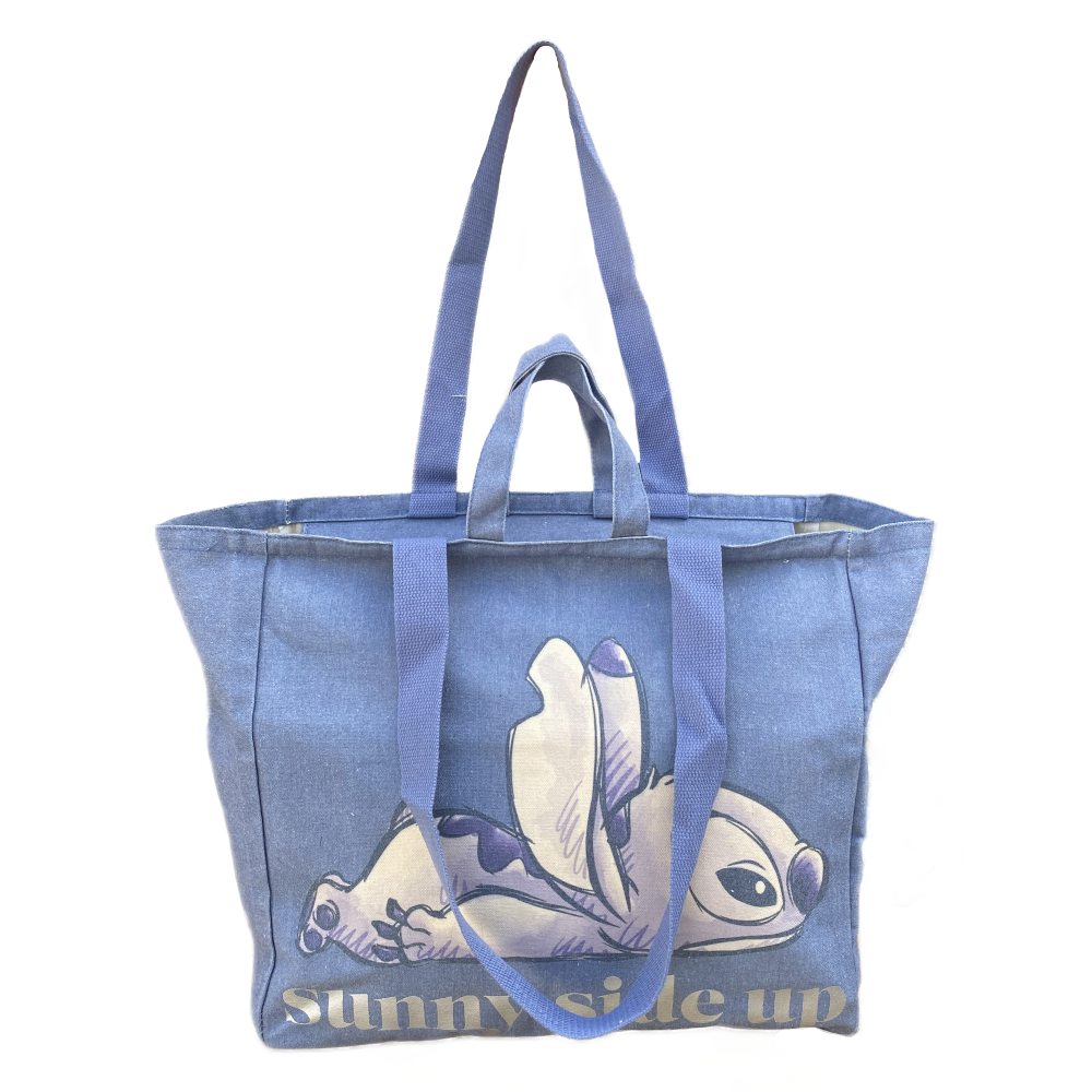 Borsa con Manici Stitch DISNEY Shopper Borsa Mare Tempo Libero - D07958mc