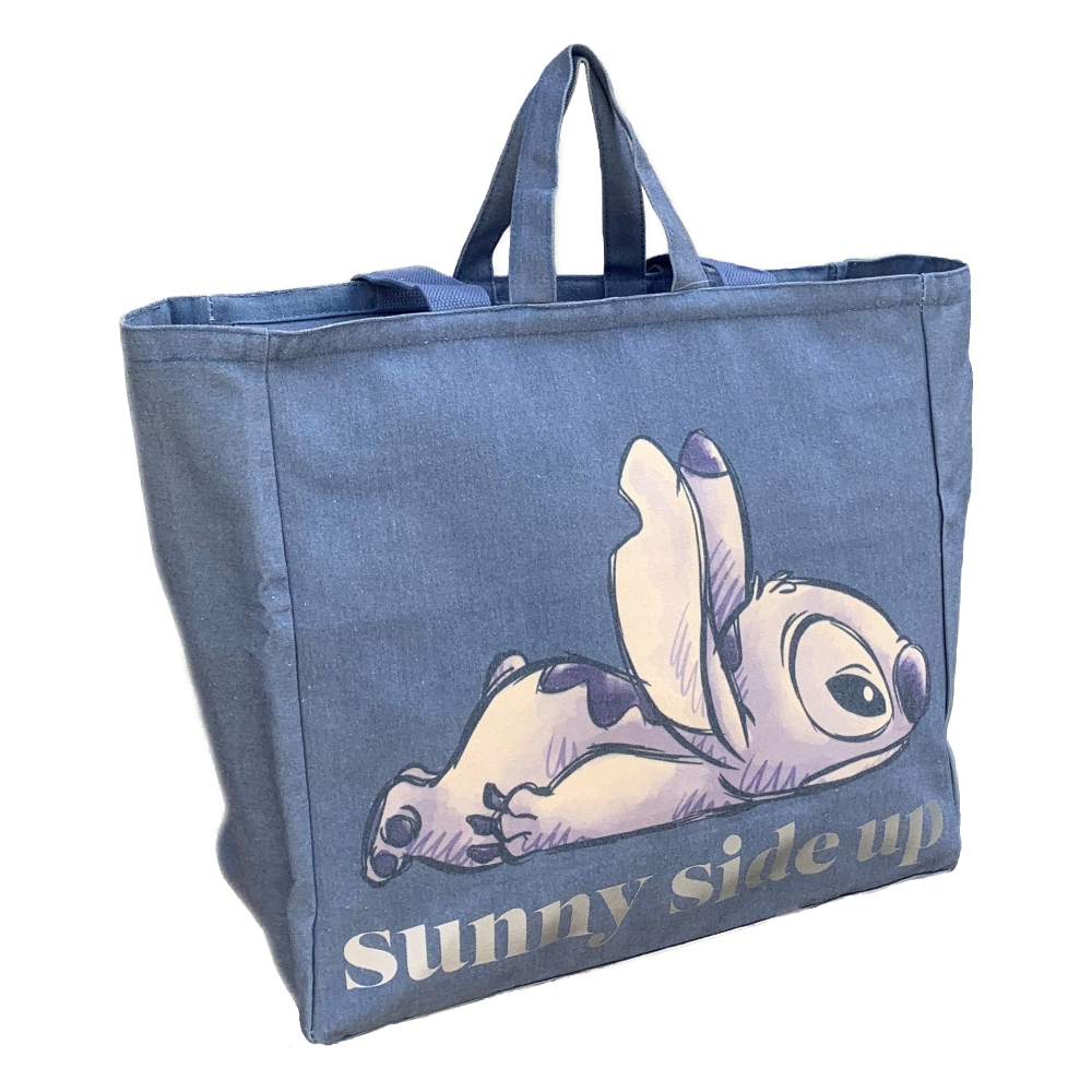 Borsa con Manici Stitch DISNEY Shopper Borsa Mare Tempo Libero - D07958mc