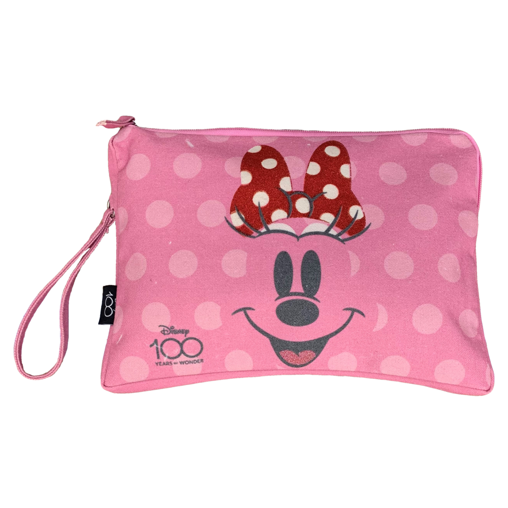 Beauty Case Minnie Mouse DISNEY 100 Anniversario Pochette Borsa Organizer - D06971mc