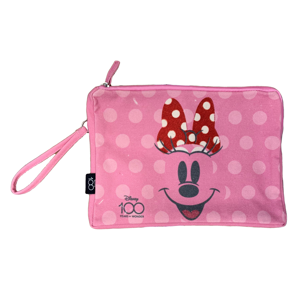 Beauty Case Minnie Mouse DISNEY 100 Anniversario Pochette Borsa Organizer - D06971mc