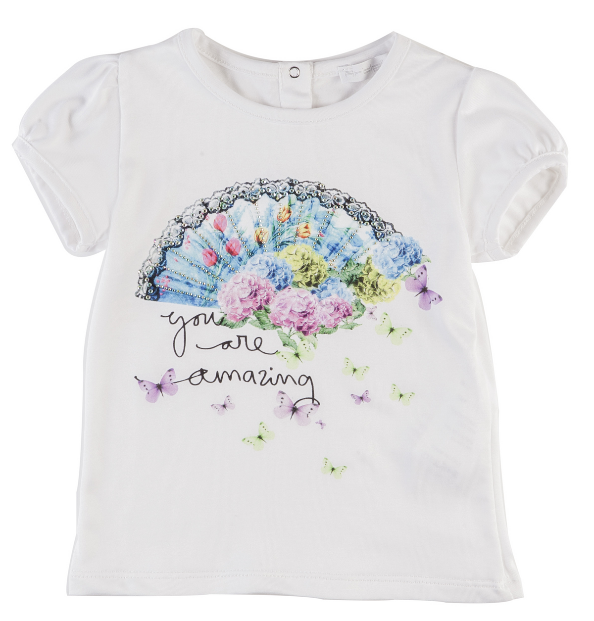 T-Shirt Artigli Neonata Bambina Taglie 9/36 Mesi - A11009