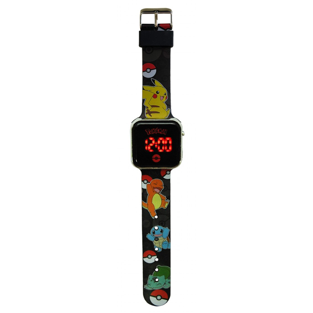 Orologio a LED Pikachu Pokémon da Polso Digitale - Pok4322