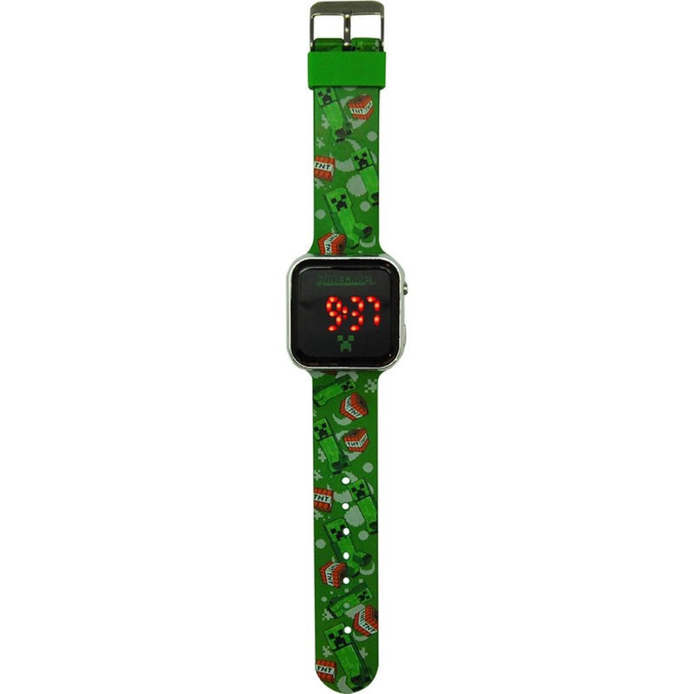 Orologio a LED Minecraft da Polso Digitale - Min4129