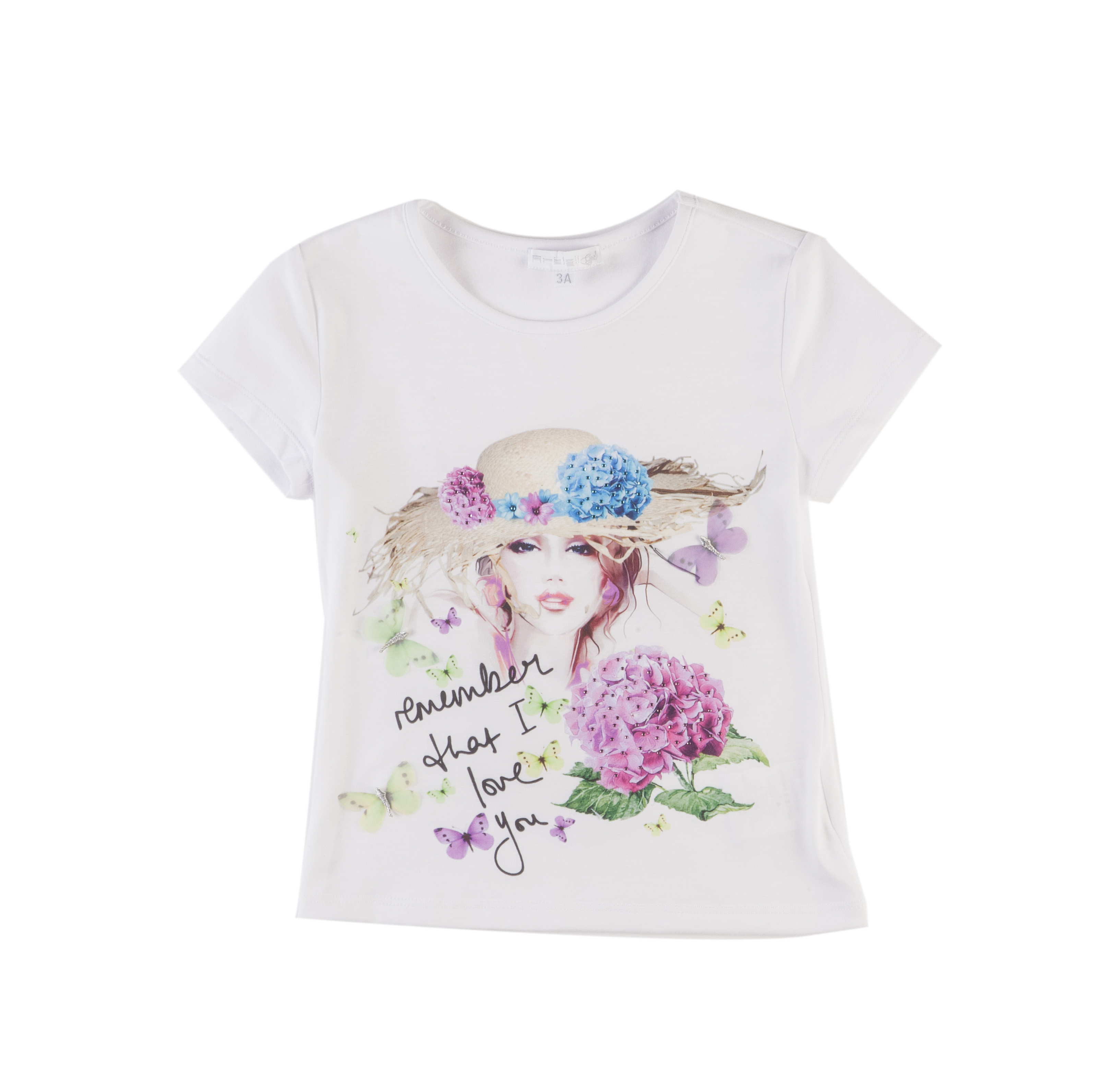 T-Shirt Artigli Bambina Ragazza Taglia 3/7 Anni - A11150