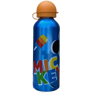 Borraccia in Alluminio Mickey Mouse DISNEY Topolino con Beccuccio e Coperchio 500 Ml - Mk30008/a
