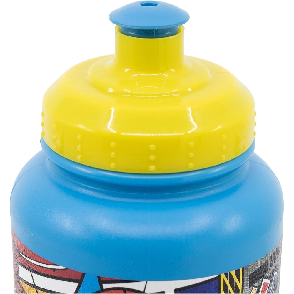 Borraccia Sport Spiderman MARVEL Bottiglia in Plastica Riutilizzabile con Beccuccio 430 Ml - St74728