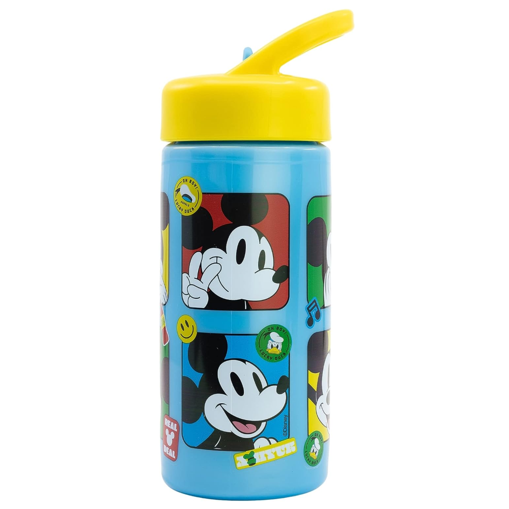 Borraccia Topolino DISNEY con Beccuccio Ripiegabile Ml. 410 - St74331