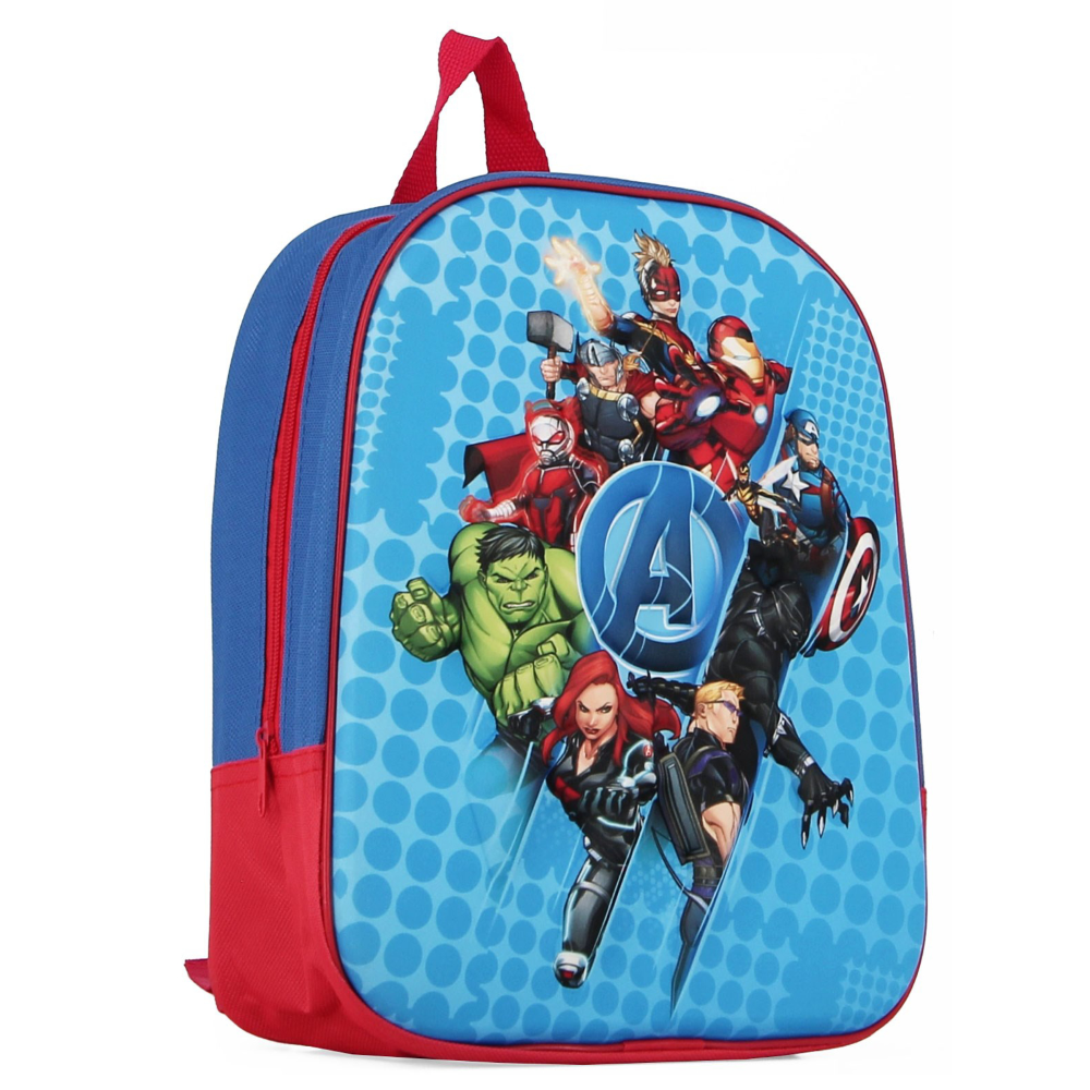 Zaino Asilo 3d Avengers MARVEL Borsa Scuola Cm.32 Bambino - 658051