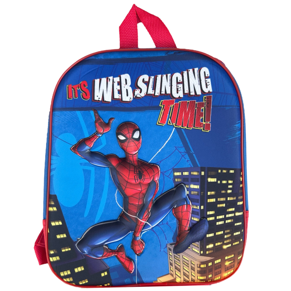 Zaino Asilo 3d Spiderman MARVEL Borsa Scuola Cm.32 Bambino - 658112