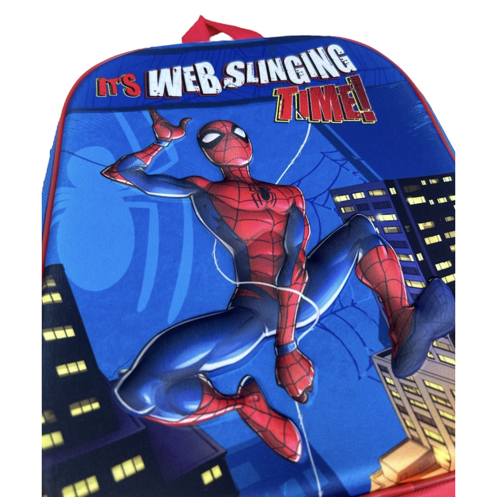 Zaino Asilo 3d Spiderman MARVEL Borsa Scuola Cm.32 Bambino - 658112