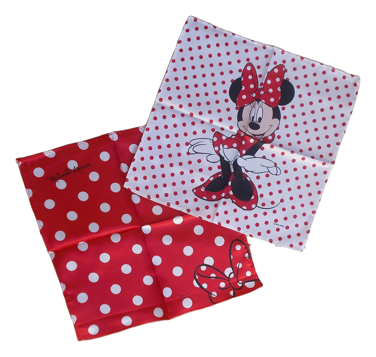 Centrino Tavola Minnie DISNEY Velo Bomboniere 2 Pezzi Assortiti Cm. 24x24 - M052500