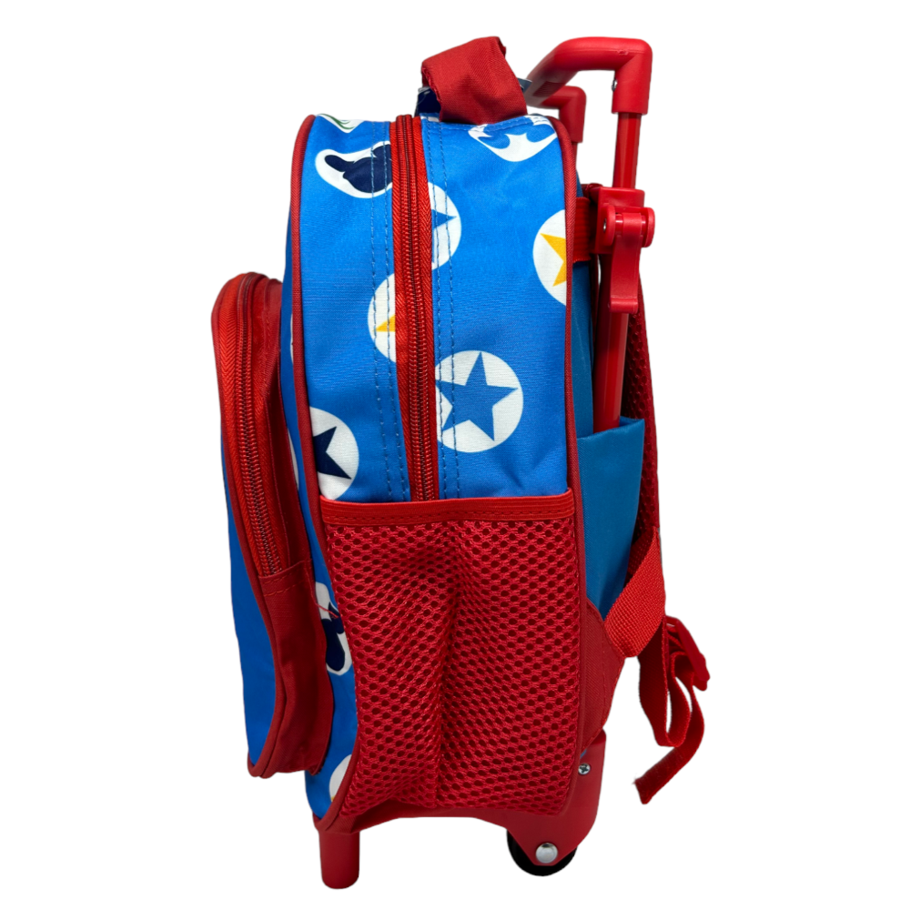 Zaino Asilo Trolley Topolino DISNEY 2 Ruote Manico Allungabile Cm.30 - 659102