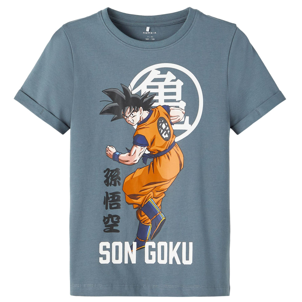 T-Shirt M.c. Goku Dragon Ball Maglietta Bambino - 13217930grigios