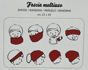 Scaldacollo Minnie DISNEY Fascia Multiuso Cm. 43x25  - 44792