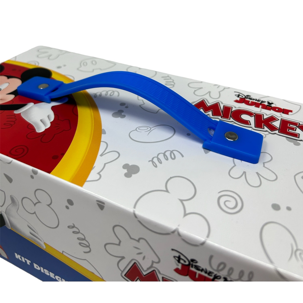 Colori Topolino Mickey DISNEY Pennarelli Acquerelli e Pastelli con Cassetti