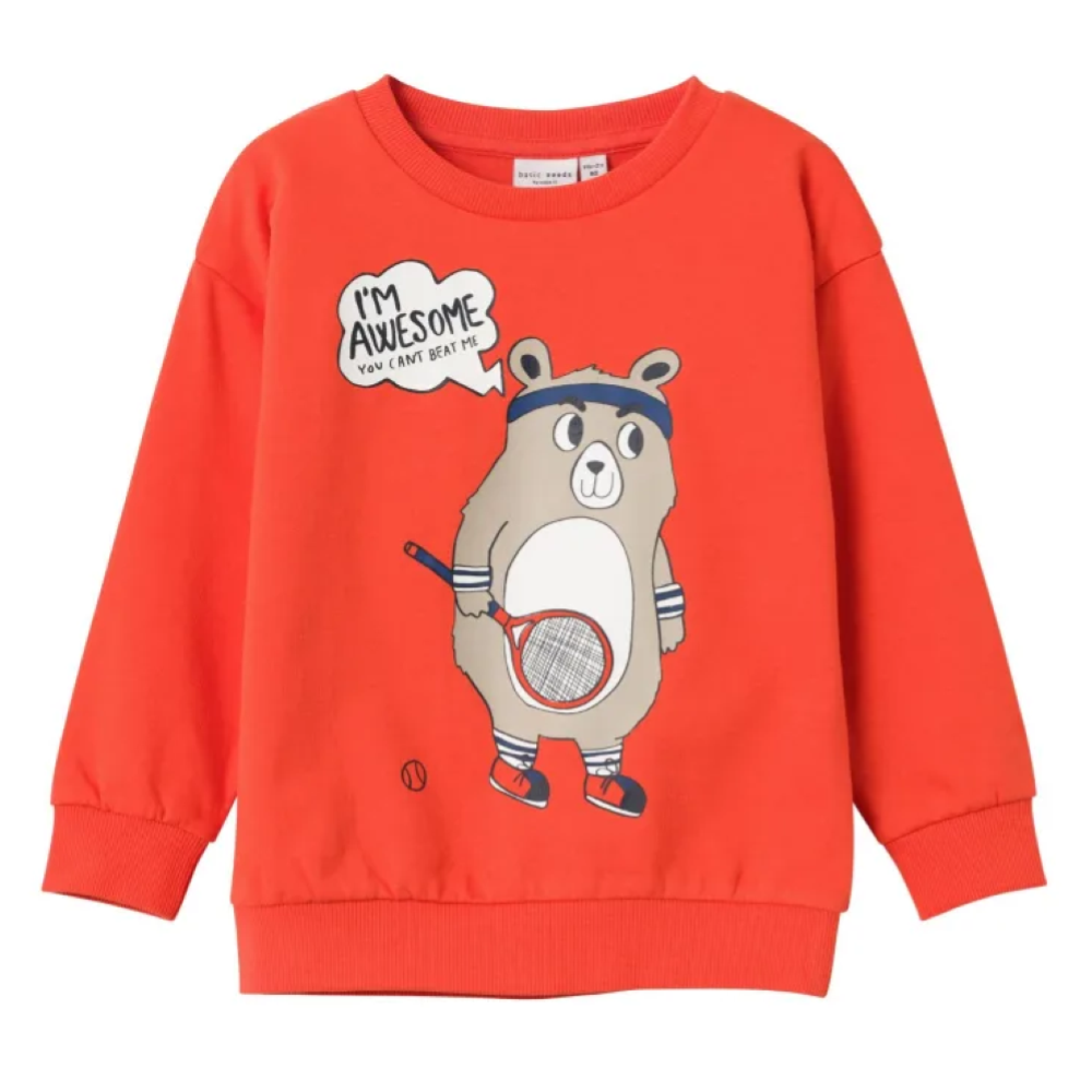 Felpa Maglione Maglietta Bambino 100%co - 13220377rosso