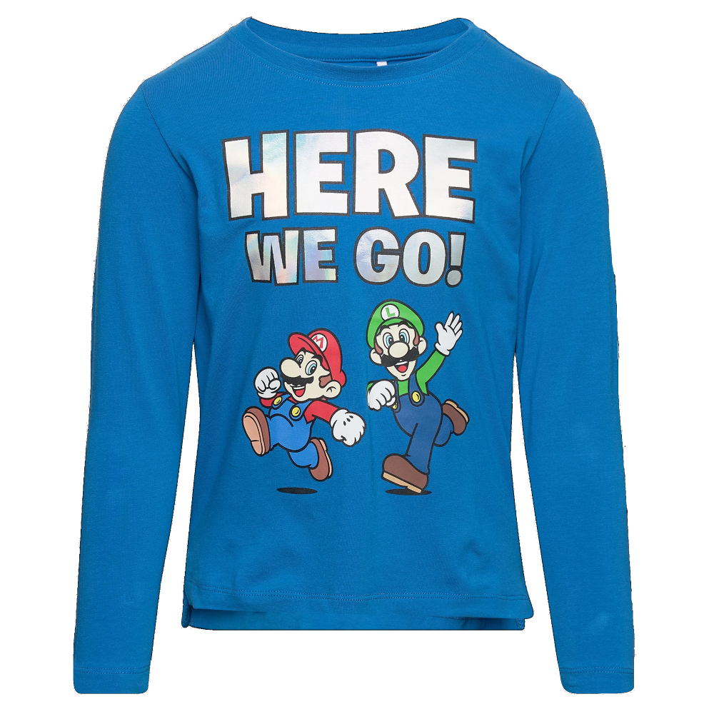 T-Shirt M.l. Super Mario Maglietta Bambino 95%co 5%ea - 13221186