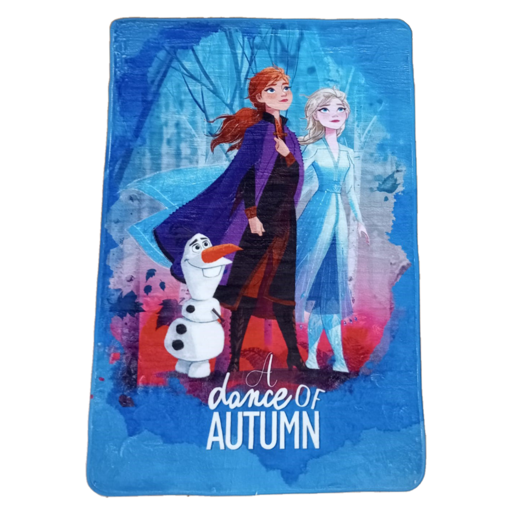 Tappeto Gioco Frozen Ii DISNEY Elsa Anna Microfibra Antiscivolo 76x117 CM - 31155rz/3