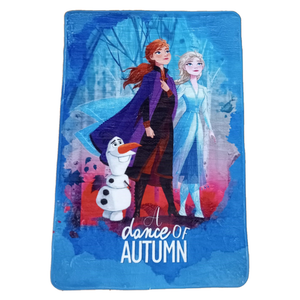 Tappeto Gioco Frozen Ii DISNEY Elsa Anna Microfibra Antiscivolo 76x117 CM - 31155rz/3