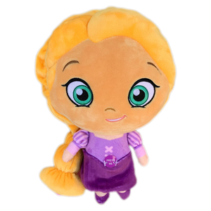 Peluche Rapunzel Principesse DISNEY Testone Pupazzo con Suono CM 28 - Dsp20-9350-1
