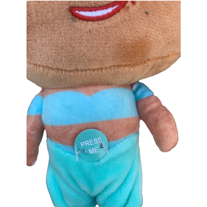 Peluche Jasmine Principesse DISNEY Testone Pupazzo con Suono CM 28 - Dsp20-9350-7