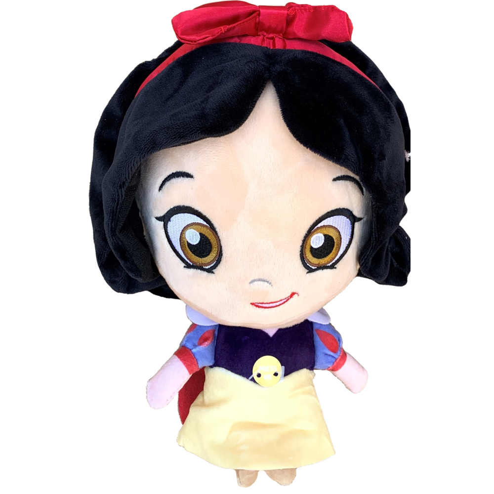 Peluche Biancaneve Principesse DISNEY Testone Pupazzo con Suono CM 28 - Dsp-9350-6