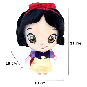 Peluche Biancaneve Principesse DISNEY Testone Pupazzo con Suono CM 28 - Dsp-9350-6