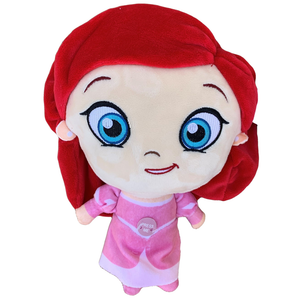 Peluche la Sirenetta Ariel Principesse DISNEY Testone Pupazzo con Suono CM 28 - Dsp-9350-2