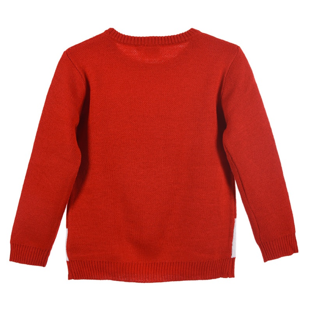 Maglione Natalizio Topolino DISNEY Bambino Sun City - Hw1238rosso