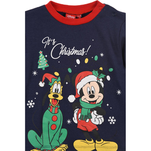 Pigiama Natalizio Mickey Mouse DISNEY Topolino Neonato Sun City - Hw0361blu