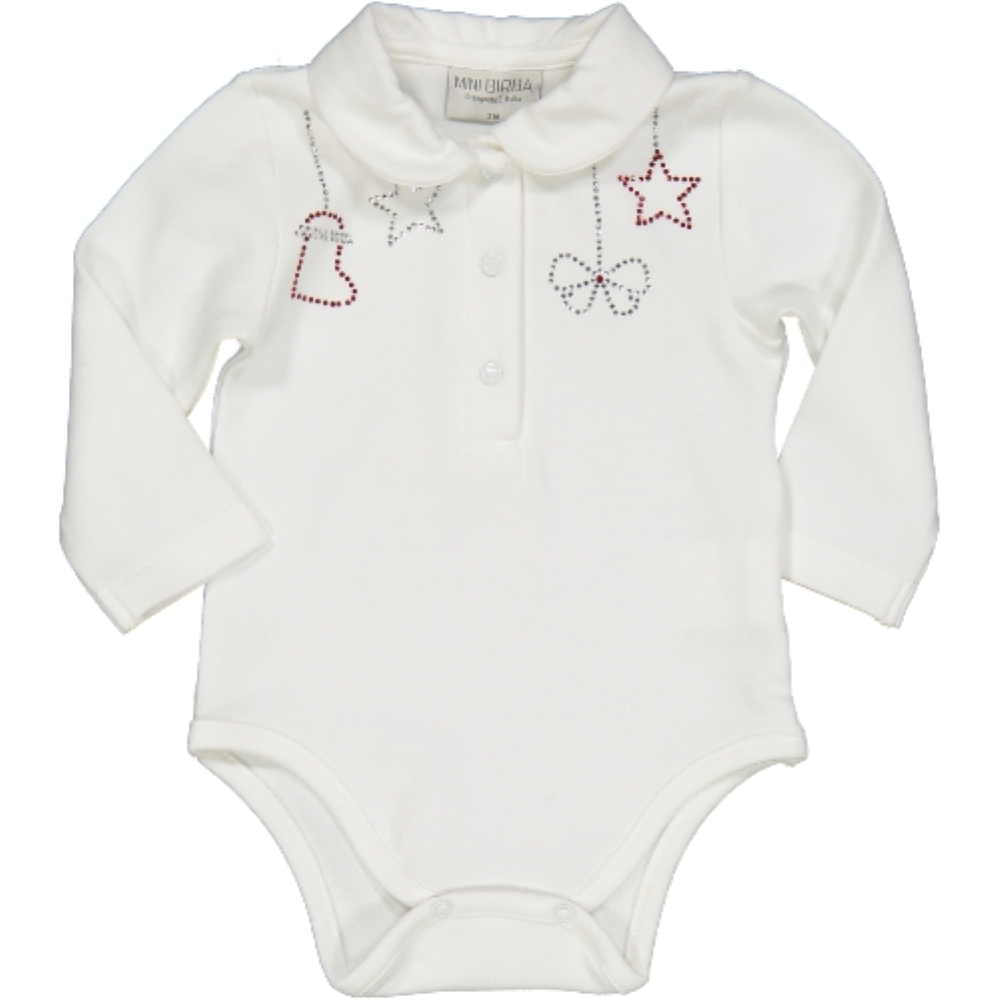 Body Maglietta Neonata Bambina 96%co 4%ea - 74025.00