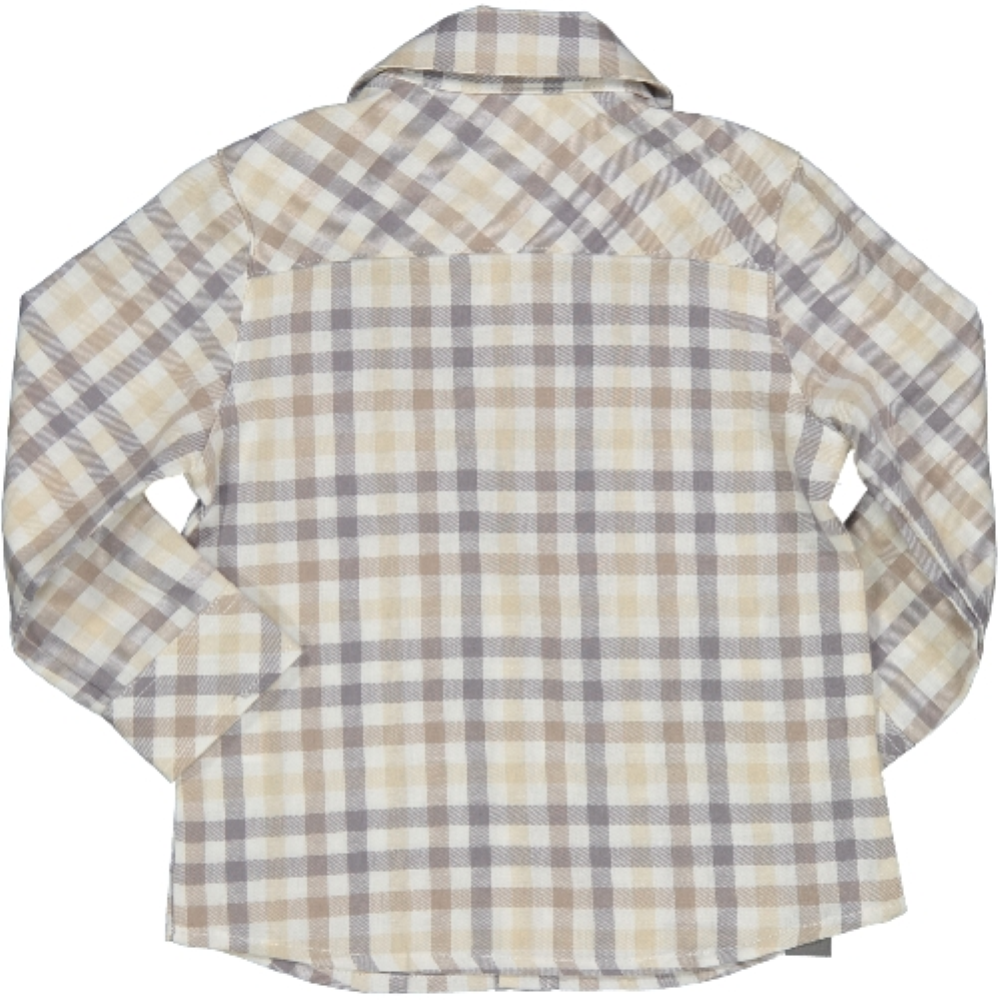 Camicia M.l. Scozzese Mauli Bambino 100%co - 70010.00/g