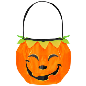 Borsetta Dolcetto O Scherzetto Zucca Accessori Halloween Carnevale Bambina - 00698