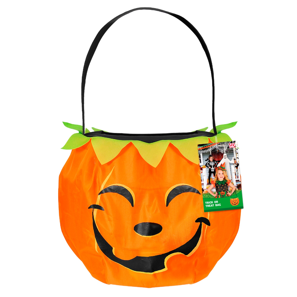 Borsetta Dolcetto O Scherzetto Zucca Accessori Halloween Carnevale Bambina - 00698