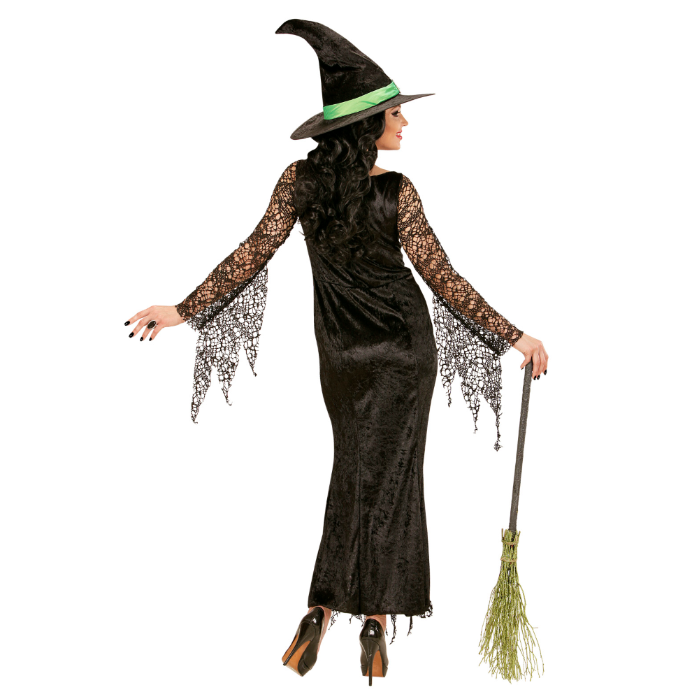 Vestito Carnevale Strega Travestimento Halloween Donna - 0650