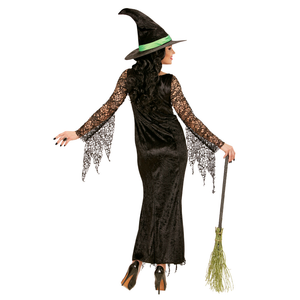 Vestito Carnevale Strega Travestimento Halloween Donna - 0650
