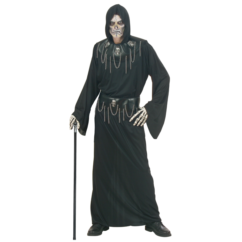 Bastone Teschio Abbattibile Accessori per Abito Vestito Travestimento Carnevale 105 CM - 07603